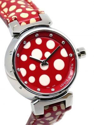 Zegarek Louis Vuitton czerwony