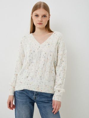 Пуловер Desigual белый