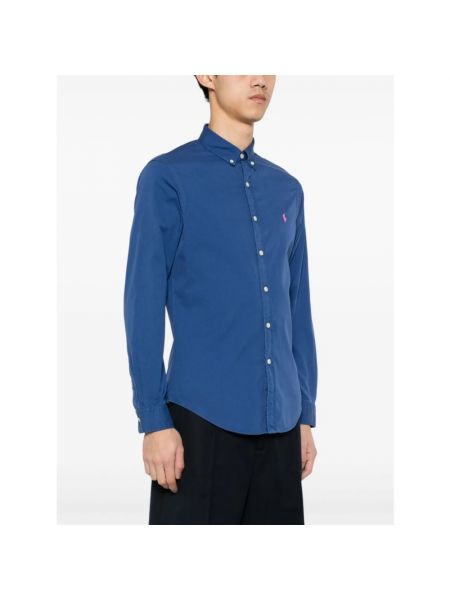 Koszula z długim rękawem Polo Ralph Lauren niebieska