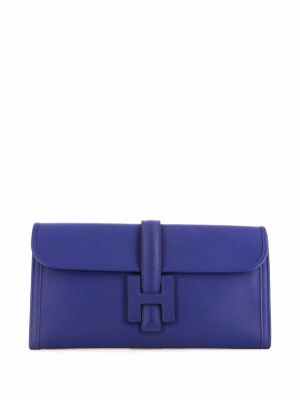 Bolso clutch Hermès azul
