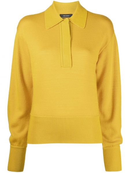 Volneni pulover Isabel Marant rumena