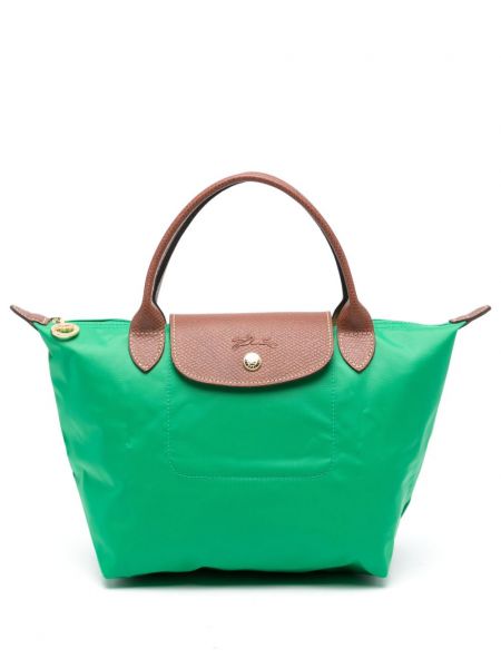 Nákupná taška Longchamp zelená
