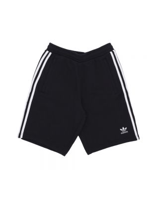 Gestreifte shorts Adidas schwarz