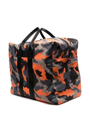 Tasche mit reißverschluss mit print mit camouflage-print Dsquared2 schwarz