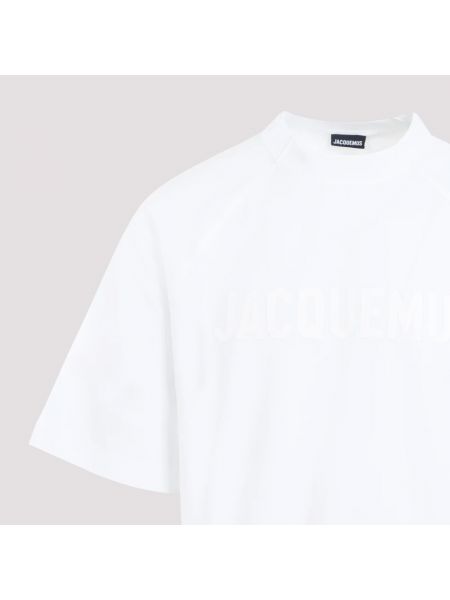 Camiseta de cuello redondo Jacquemus blanco
