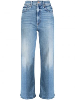 Straight jeans Mother blau