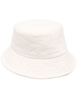 Жакардова шапка Gcds Kids бяло