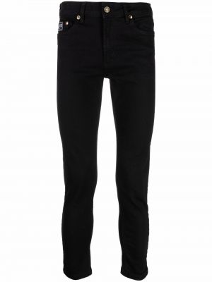 Slim fit skinny jeans Versace Jeans Couture schwarz