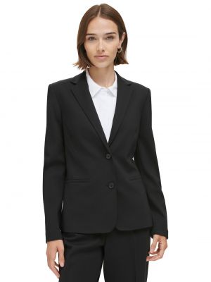 Пиджак на пуговицах Calvin Klein черный