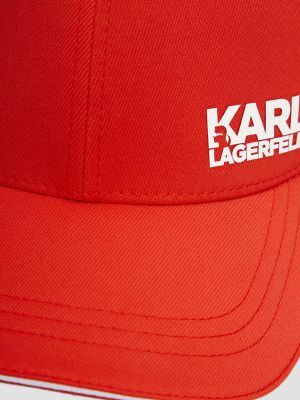 Красная кепка Karl Lagerfeld