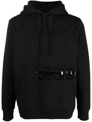 Hoodie Calvin Klein Jeans nero