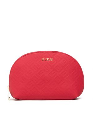 Kozmetička torbica Guess crvena