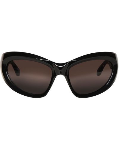 Najlonske sunčane naočale Balenciaga crna