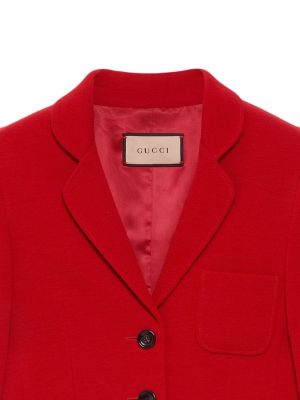 Vlněné sako jersey Gucci