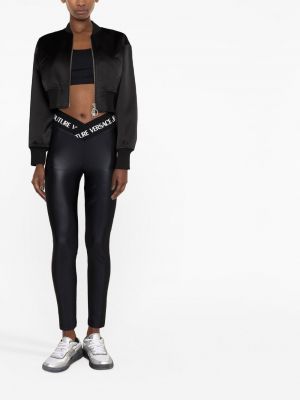Legíny Versace Jeans Couture černé