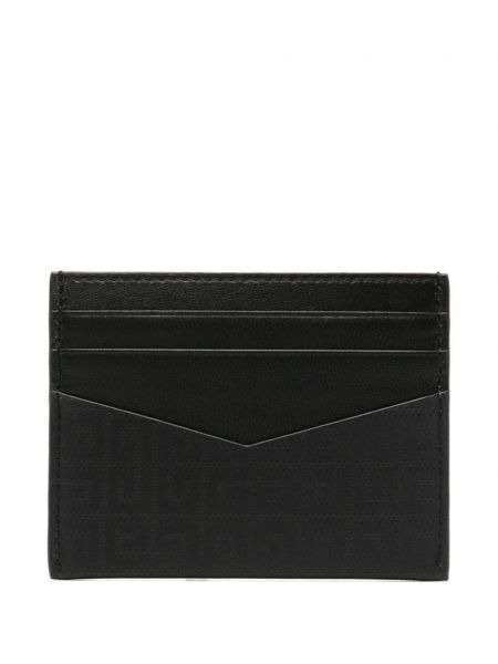 Kožená peněženka Givenchy černá