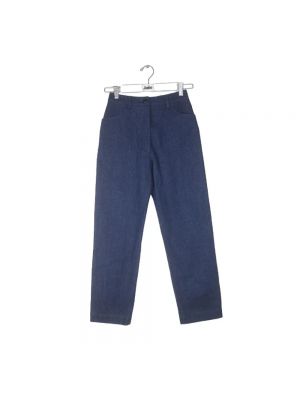 Jeans aus baumwoll Alaïa Pre-owned blau