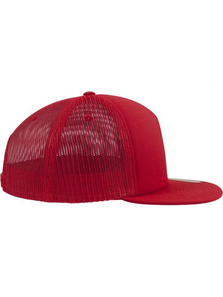 Cappello con visiera Flexfit rosso