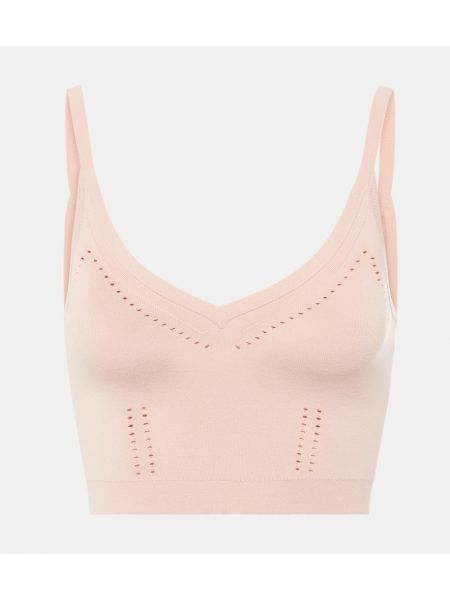 Strikket crop top Max Mara sort