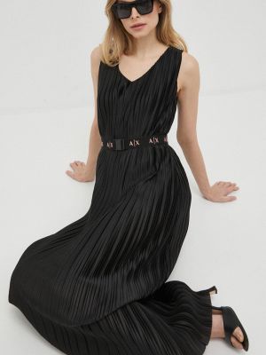 Armani Exchange ruha fekete, midi, harang alakú