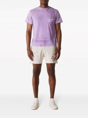T-shirt en coton Gallery Dept. violet