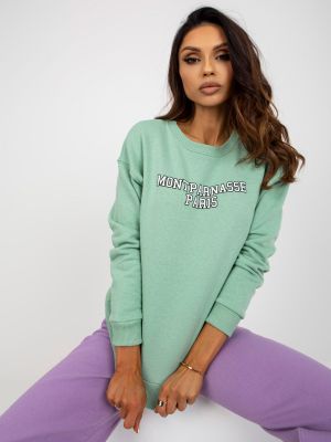 Raštuotas džemperis su gobtuvu Fashionhunters