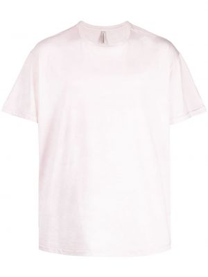 Koszulka bawełniana Giorgio Brato różowa