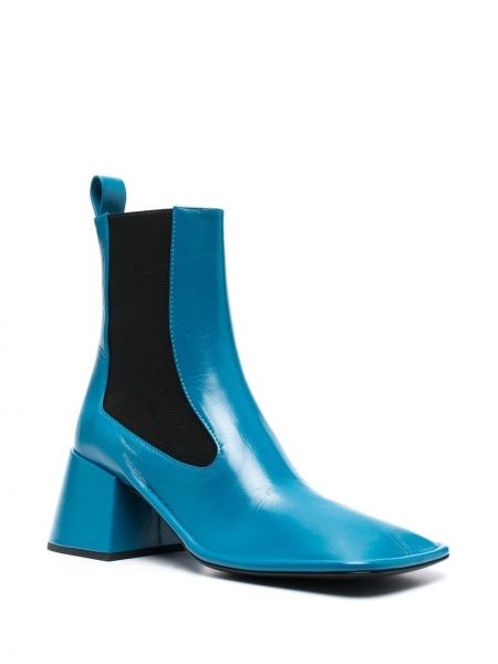 Ankle boots Jil Sander niebieskie