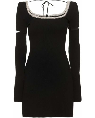 Sukienka mini Mach & Mach czarna