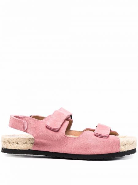 Slingback sandaler med reim Manebi rosa