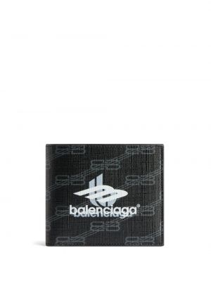 Portefeuille à imprimé Balenciaga