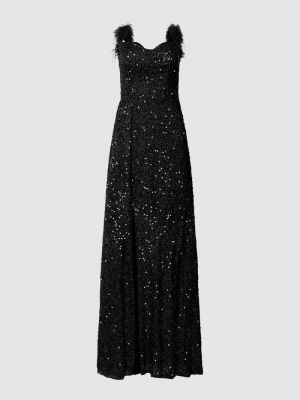 Sukienka wieczorowa w serca Luxuar czarna