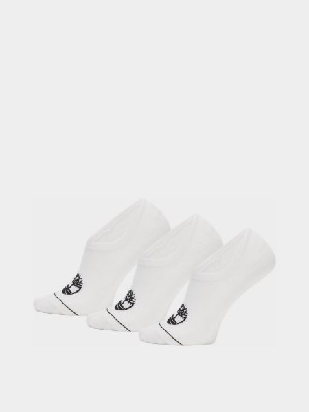 Бавовняні шкарпетки Timberland білі