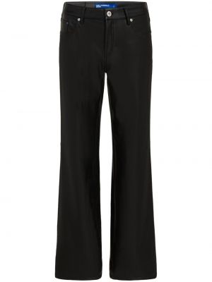 Pantalon large Karl Lagerfeld Jeans noir