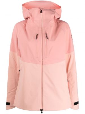 Lyžařská bunda s kapucí Rossignol růžová