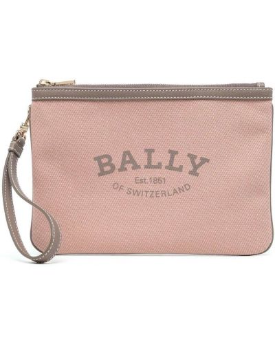 Trykt clutch Bally rosa