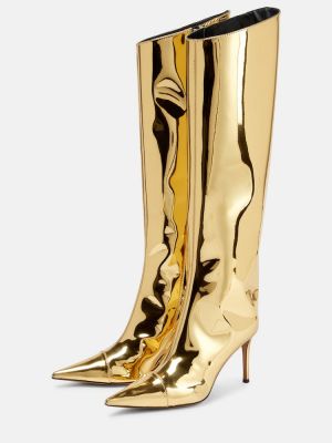 Stivali di gomma Alexandre Vauthier oro