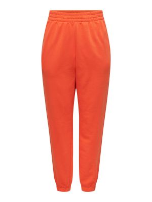 Спортни панталони Only оранжево
