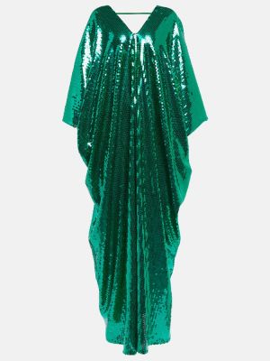 Dlouhé šaty Taller Marmo zelené