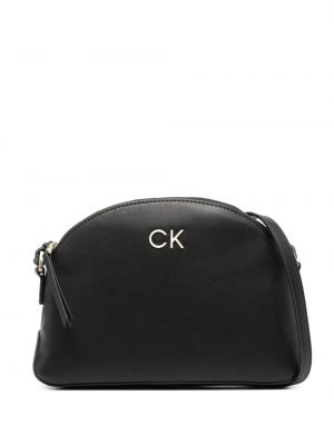 Kožená crossbody kabelka Calvin Klein