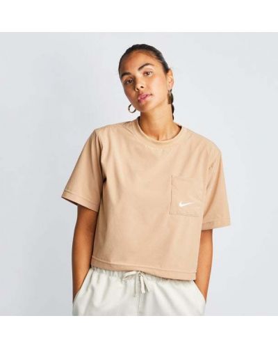 T-shirt Nike marrone