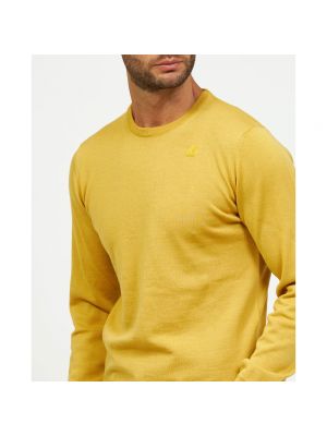 Suéter de punto K-way amarillo