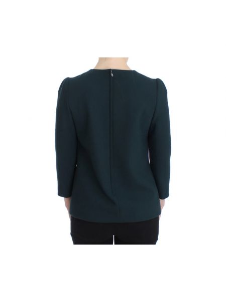 Blusa de lana Dolce & Gabbana verde
