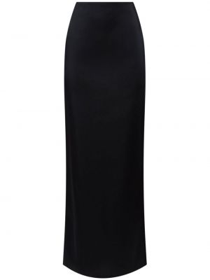 Hodvábna dlhá sukňa Altuzarra čierna