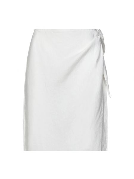Falda midi Polo Ralph Lauren blanco