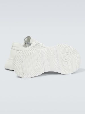 Δερμάτινα sneakers Dolce&gabbana λευκό