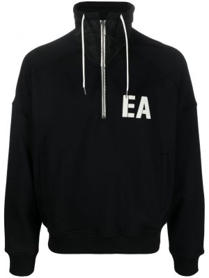 Sweatshirt Emporio Armani svart