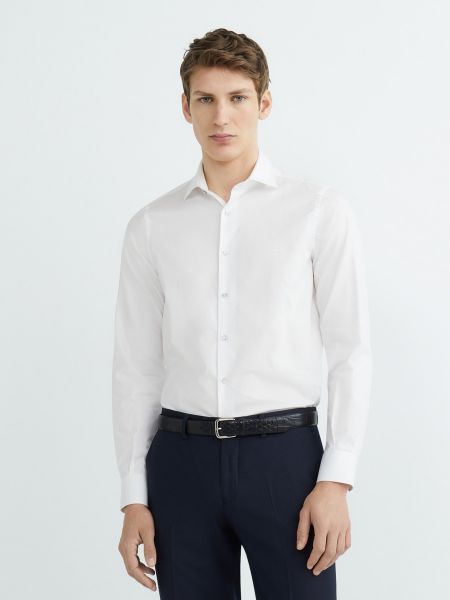 Camisa slim fit Florentino blanco