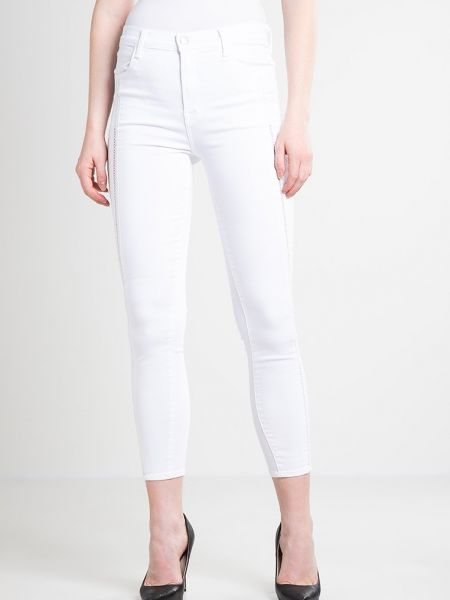 Jeansy skinny J-brand białe