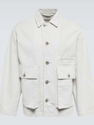 Biała koszula jeansowa Lemaire